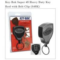 正品美国霸克KEY-BAKSuper48伸缩钥匙扣链工具手咪手电回弹挂钩绳