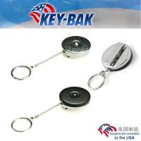 正品美国霸克KEY-BAK#3经典伸缩钥匙扣链工具手咪手电回弹挂钩绳